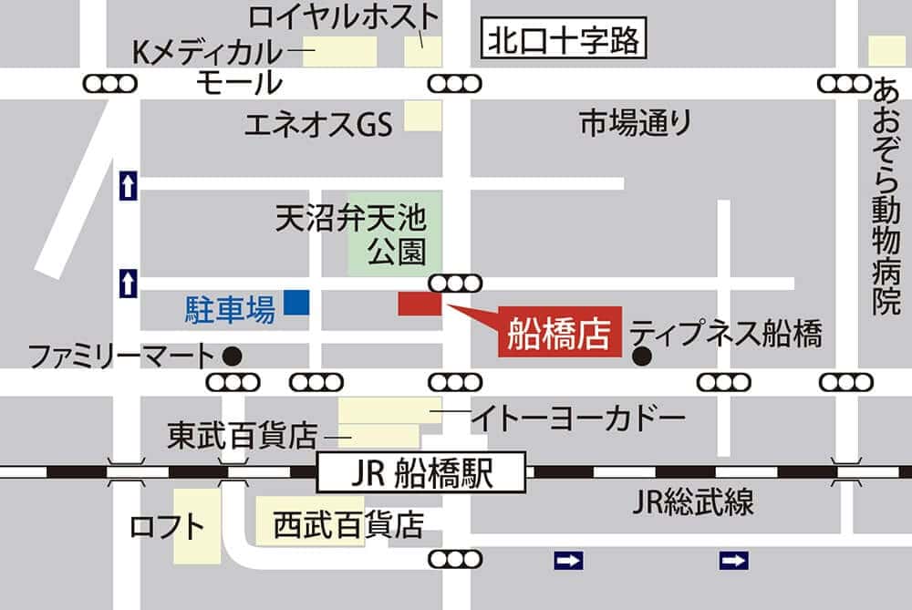 船橋店店MAP