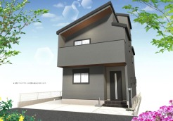 1号棟外観パース