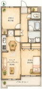 ライオンズマンション下総中山404号室　2188万円