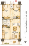 クレストシティタワーズ浦安ブライトウィング棟1231号室_5490万円
