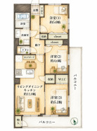 毎日の動線がスムーズに繋がる、心地よい暮らしを描き出す住まい。