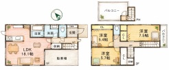 明るい室内が広がる、心安らぐ住環境。日々の生活リズムに寄り添う、穏やかな調和が魅力です
