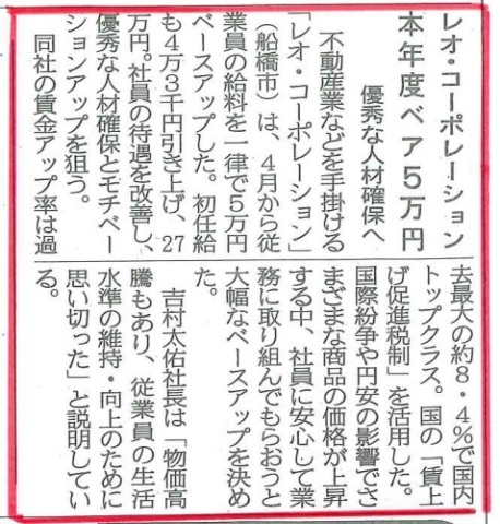 2024年4月　千葉日報