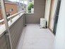 主寝室側バルコニー