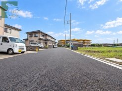青空が広がり心地よい風が吹き抜ける閑静な住宅街の一角です。